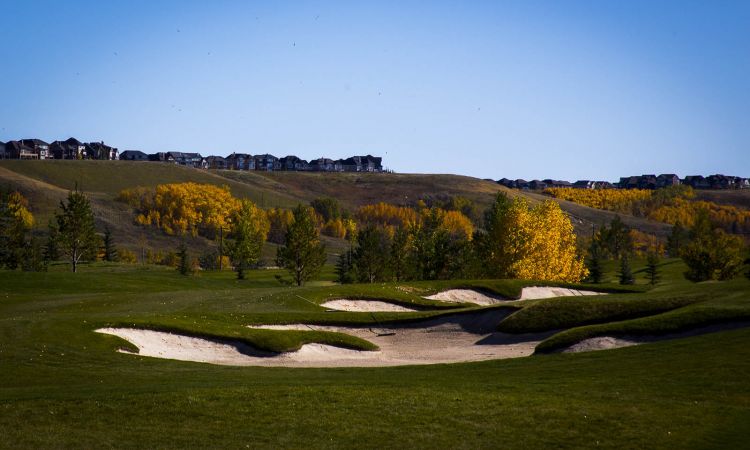 Gallery 10 Fwy Bunkers with fall colors